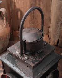 Vintage Railroad Lantern, Rustic Industrial Decor, Antique Metal Signal Lamp - Etsy