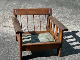 Arts and Crafts Slatted Lounge Chair Optional Ottoman - Etsy