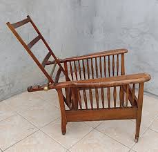 Morris Art & Craft Beech Armchair and Footstool... | Antikeo