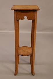 Modern Bleach Oak And Cane Two Tier Stand