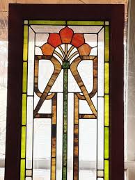 Antique Stained Lead Glass Window Door Architectural Salvage ...