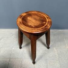 English Arts and Crafts Stools, Set of 4 for sale at Pamono