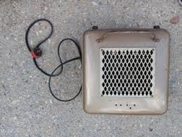 Rare VINTAGE Honeywell HZ-2200 - 360 White & Blue Heater ...