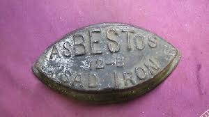 Antique Vintage Asbestos 72-B Sad Iron | eBay