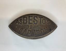 Antique Early 1900s Asbestos Sad Iron 72-B 4.5 Pounds Door ...