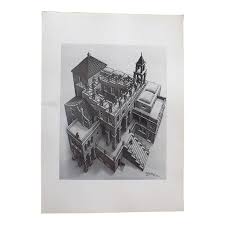 Vintage 20th Century M. C. Escher Lithograph | Chairish