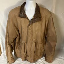 Wilsons Adventure Bound Brown Mens Leather Jacket Medium ...
