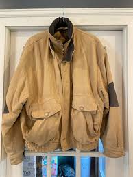 The Territory Ahead Soft Leather Jacket Zip Front Elbow Pads ...