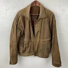 Vintage U2 Wear Me Out aviator/pilot bomber leather jacket ...