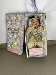Cathay Collection Porcelain Native American Doll 20 inch 560 ...