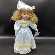 Genuine Ashley Bells Collection Porcelain Doll Diana Original W/COA certifcate | eBay