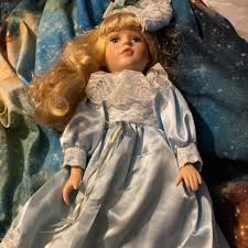 gorgeous red head porcelain doll gorgeous porcelain... | Depop