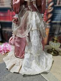 Tall Large French Porcelain Doll, Vintage Victorian Lady ...