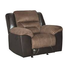 Ashley Signature Design Faux Leather Earhart Rocker Recliner ...