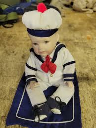 ASHTON DRAKE Galleries MATTHEW Porcelain Doll 7 inch new in open box | eBay