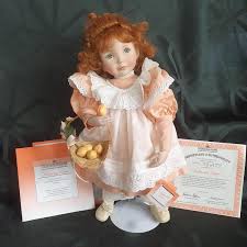 Porcelain Doll ''peaches and Cream'' (109) 14"(35cm) by ...