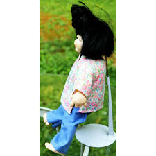 Vtg Mieler Doll Oriental Soft Body Girl Doll Plastic Head Hands Feet Floral Top - Etsy Hong Kong