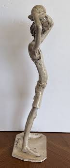 Rare Dino Bencini Italian Ceramic Sculpture Basketball ...