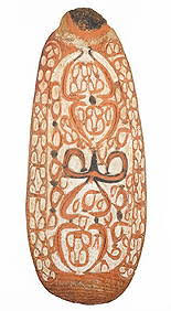 A Papua New Guinea Sepik River Shield.