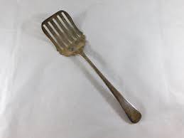 Vintage S.G ENGLAND EPNS•A-1 Silver Plate 8 1/4”Slotted ...