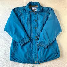 Vintage Powderhorn Mountaineering Down Jacket Ski Coat Blue ...