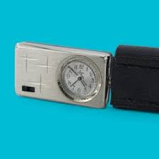 Silver Pocket Watch With Alarm - Etsy