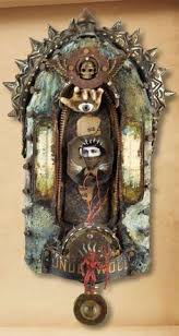 82 Art~ Michael DeMenge ideas | assemblage art, altered art, art