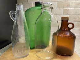 Lot of Assorted Vintage Glass Bottles | eBay