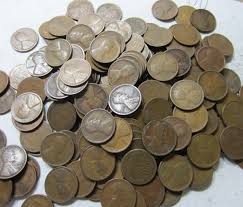 50) Teen Lincoln Wheat Penny Cent Roll/Lot ~ 1909-1919 ~ P/D/S ~ 50 Coins | eBay