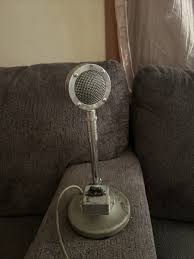 vintage astatic chrome lolipop microphone model # d-104 ...