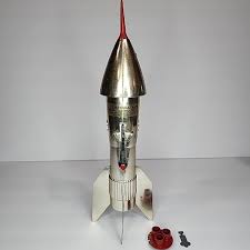 Vintage 1957 Berzac Creation Rocket Bank Astro Mfg Detroit ...