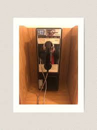 Pay phone" Art Print for Sale by Shoozilla | Redbubble