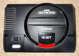 Sega Genesis 16 Bit Console with Two Controllers