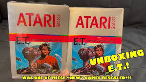 Unboxing E.T. - Opening TWO New Atari 2600 games ...