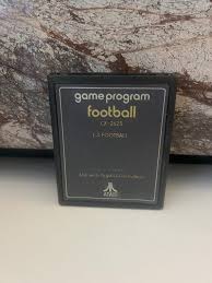 Football Atari Game Program 1979, Sold as is (cartridge Only ...