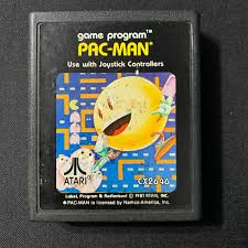 ATARI 2600 Pac Man tested video game cartridge CX2646 pic ...