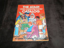 Vintage 1981 Atari 43 Video Game Catalog | eBay
