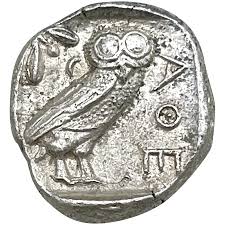 440-400 BC Athenian Tetradrachm. For Sale at Ruby Lane