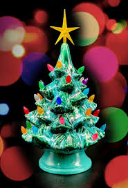 9.5" Light up Tree w/ Base | madeartstudio