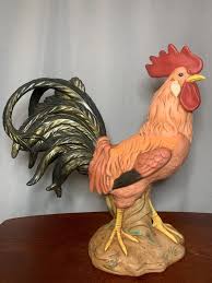Rare Vintage 1965 Handpainted Atlantic Mold Rooster - Etsy