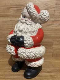 Ceramic Santa Claus Vintage Atlantic Mold Early 1980s Figure ...