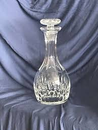 Atlantis Cut Crystal Decanter Good Quality Heavy ...
