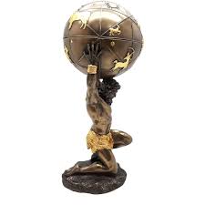 Atlas Titan Celestial Sphere Mythology Greek Statue ...