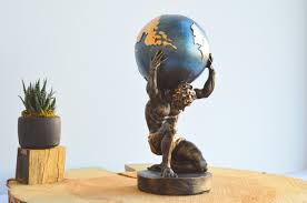 Atlas Statue Vintage | eBay