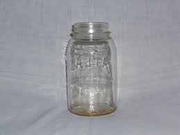 Yellow Smoke Atlas Strong Shoulder Mason Quart Jar, Rb#164 | eBay