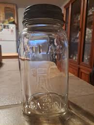 Antique Square Atlas Mason Quart Jar | eBay