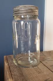 Vintage the Kilner Jar Glass Insert Screw Top 2 Lb (quart ...
