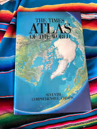 SUPER RARE VINTAGE the Times Atlas of the World Seventh ...