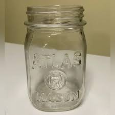 Hazel-Atlas | Kitchen | Vintage Hazel Atlas Square Mason Jar Very Good Condition No Chips Or Cracks | Poshmark