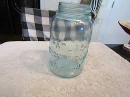 Vintage #3 Quart Aqua Blue Jar Atlas Strong Shoulder Mason Mold Lines Bubbles 4 | eBay
